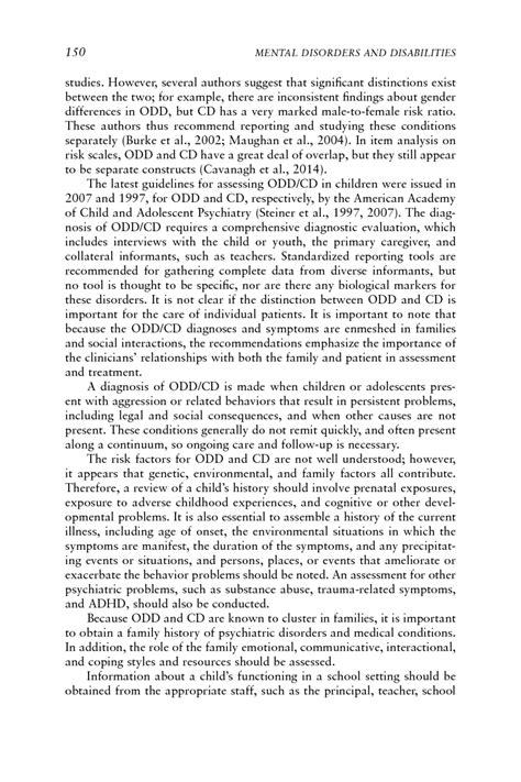 Clinical Characteristics of Oppositional Defiant .